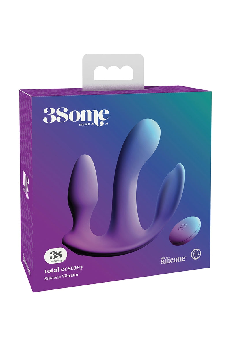 Oh My God'Z - sextoys - Triple stimulateur - 3Some Total Ecstasy - stimulateur clitoridien
