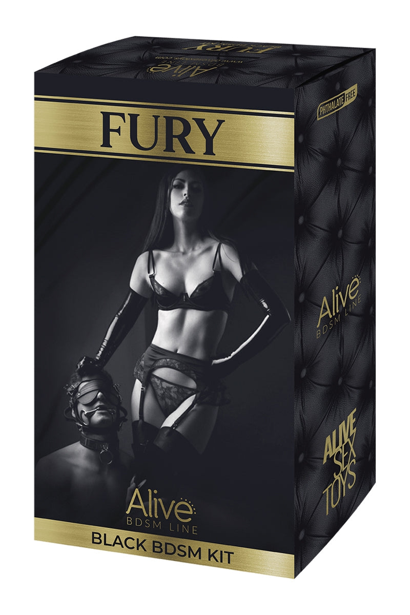 Oh My God'Z - Kit BDSM Fury noir - Alive