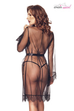 Charger l&#39;image dans la galerie, Oh My God&#39;Z - Nuisette déshabillée - Taya - noir - nuisette - string - femme - sexy - érotique -  taille 40 au 46
