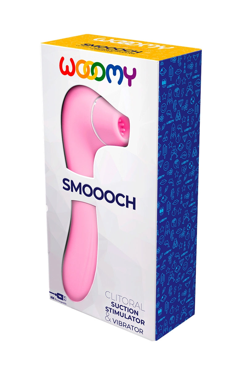 Oh My God'Z - sextoys - Stimulateur clitoridien Smooch noir - Wooomy